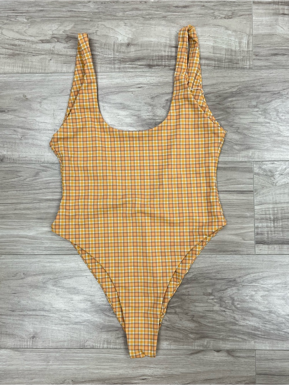 LaHana Swim One Piece Plaid Size XL